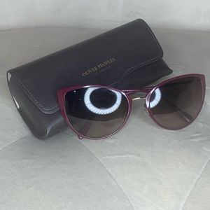 Oliver Peoples Jade Sunglasses Magenta